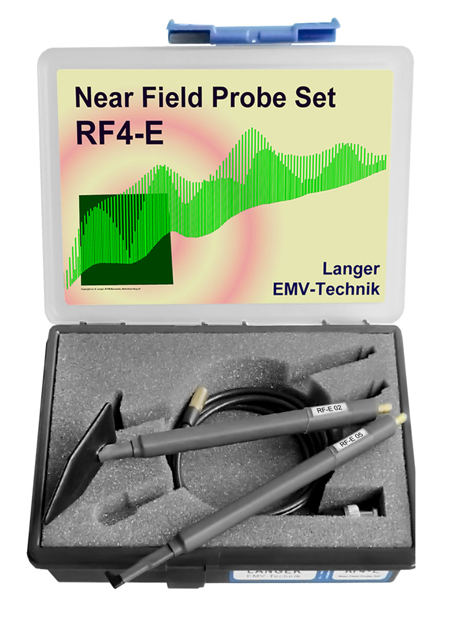 Langer EMV RF4E set, NearField Probes Efield 30 MHz up to 3 GHz